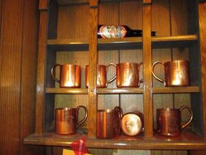 lot 150 image: Collector Moscow Mule Cups (Cock -N...