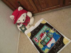 lot 175 image: 1993 Passport Santa Bear in Bag...