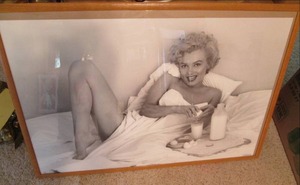 lot 195 image: 1994 Framed Print (Breakfast In Bed...