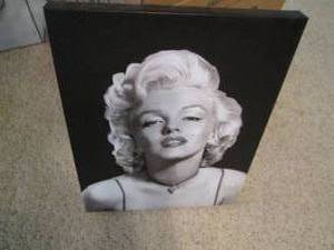 lot 202 image: 15.25 X 19 Canvas Print of Marily...