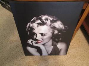 lot 203 image: 15.25 X 19 Canvas Print of Marily...