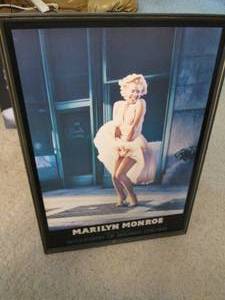lot 205 image: 25 C 35 Framed Print of Marilyn M...