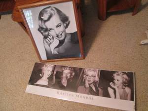 lot 210 image: (2) Prints of Marilyn Monroe, One i...