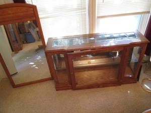 lot 234 image: Mirror 27 Wide X 4 Tall & Display...
