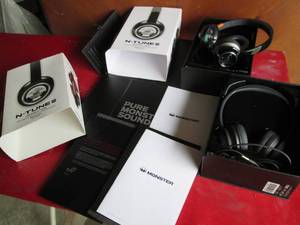 (2) Monster N Tune Headphones One ...