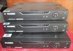 (3) Lorex HD Receivers Untested ...