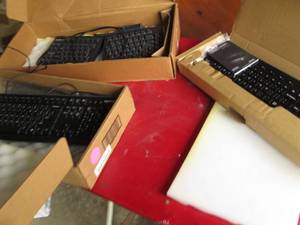 (3) Assorted Computer Keyboards Un...