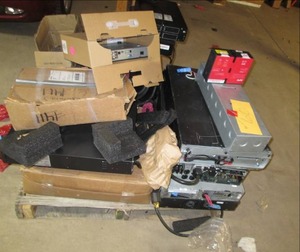 Pallet of Battery Back Up Parts PL...