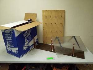 lot 292 image: Wall Pegboard, Wall Shelves, Kuryakan Wall Dcor