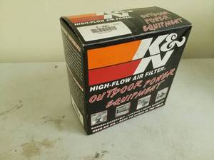 lot 190 image: K&N High-Flow Air Filter Outdoor Power Equipment E-4521