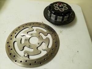 lot 192 image: Motorcycle Flywheel, Clutch Pack