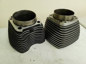 lot 198 image: Lot of (2) Motorcycle Engine Cylinders