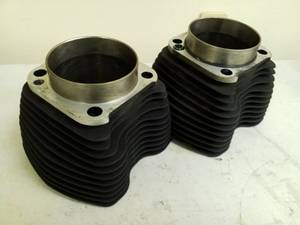 lot 199 image: Lot of (2) Motorcycle Engine Cylinders