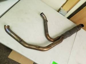 lot 206 image: Harley-Davidson Custom Exhaust Pipe