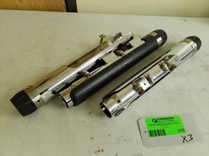 lot 215 image: Lot of (3) Crusher Motorcycle Exhaust System