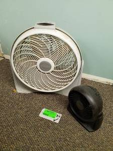 lot 286 image: Lot of (2) Lasko Cyclone Fan, Honeywell Fan