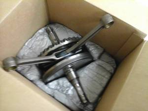 lot 111 image: S&S Cycle, Inc. 2003-2006 Harley-Davidson Twin Cam CrankshaftFlywheel