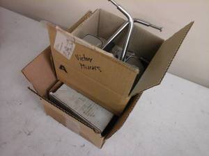 lot 121 image: Victory Motorcycle Chrome Mirrors with Hardware, Gear Sets