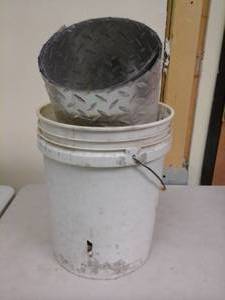 lot 152 image: Diamond-Plate Sheeting, Wall Mounts, Coleman DC Charger, Misc. Hardware, And More