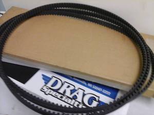 lot 158 image: Drag Specialties 2009-up Harley-Davidson Touring  1in. 139T Rear Drive Belt