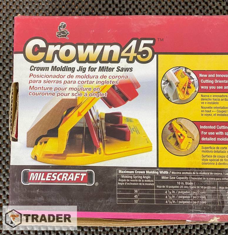 lot 126 image: Crown Molding Jig