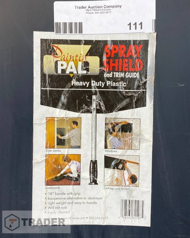 lot 128 image: Paintin Pal Spray Shield