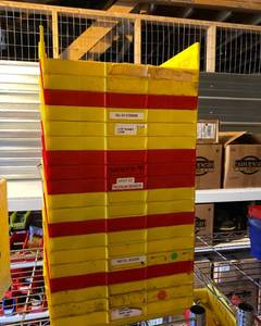 lot 148 image: 19 Plastic Storage Bins 11 x 18 x 4