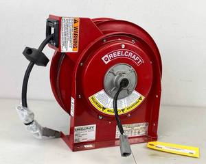 lot 36 image: Reelcraft 45 Power Cord Reel 12 gauge