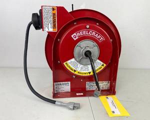 lot 56 image: Reelcraft 45 Power Cord Reel 12 gauge