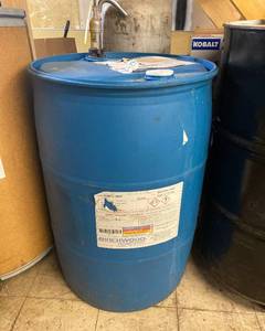 lot 22 image: Partial Drum of Tru-Temp MKP Bath Solution