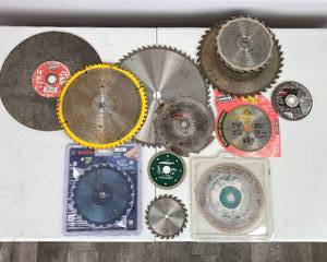 lot 130 image: Assorted Circular Saw Blades
