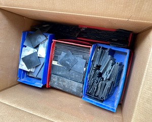 lot 146 image: 20 Plastic Storage Bins - 3 sizes