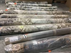 lot 38 image: PALLET OF ASSORTED RUGS ( DIFFERENT COLORS AND SIZES ) ( NEW ) 11 RUGS