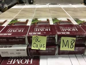 lot 49 image: Pallet whit 12 cases of Home Decorators Collection Stony Oak Grey 6 in. x 36 in. Luxury Vinyl Plank Flooring (20.34 sq. ft.  case)