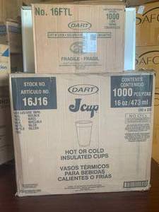 lot 27 image: Foam Cups and Lids