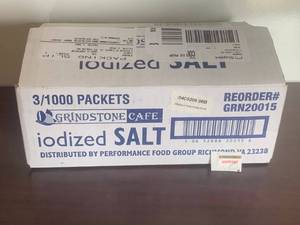 lot 116 image: Salt Packets