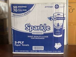lot 5 image: Sparkle Paper Towels