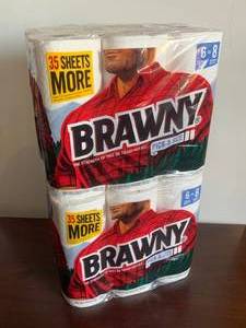 lot 6 image: Brawny Paper Towels