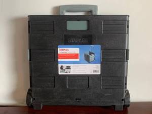 lot 102 image: Collapsible Rolling Crate