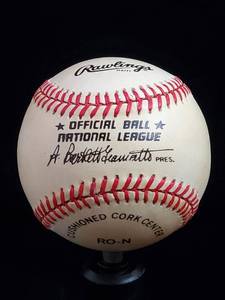lot 3 image: Stan Musial Autographed Ball