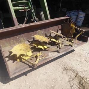 lot 40 image: Lot of Four John Deere Cultivator Shields