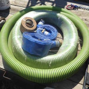 lot 49 image: 75 Discharge Hose & 50 Pickup Hose