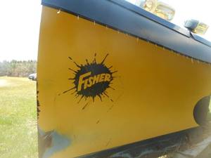 lot 2 image: Fisher XV2 V-Plow