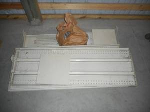 lot 26 image: Miscellaneous Lot of Metal Shelving