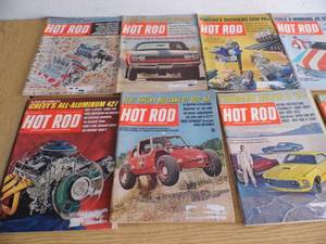 lot 2 image: Hot Rod Magazines