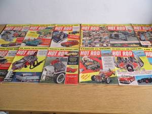 lot 5 image: Hot Rod Magazines