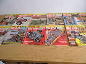 lot 7 image: Hot Rod Magazines