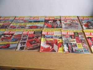 lot 10 image: Hot Rod Magazines