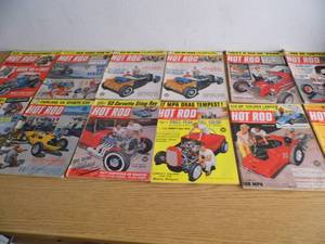lot 11 image: Hot Rod Magazines