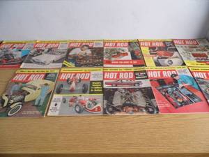lot 12 image: Hot Rod Magazines